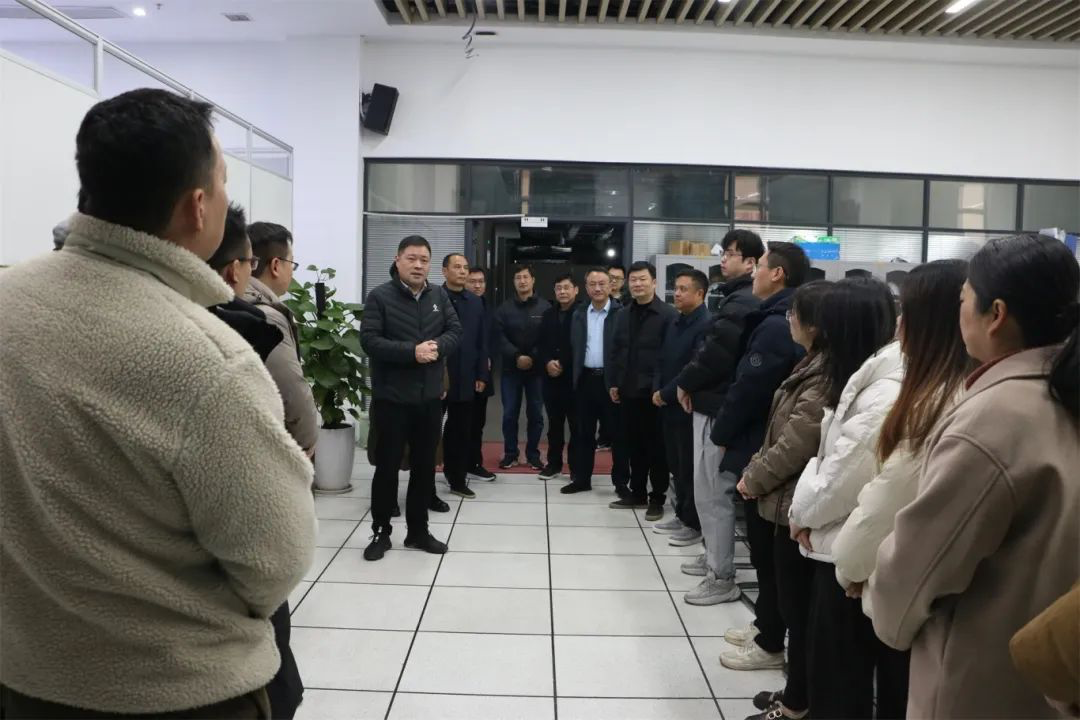 开工鼓干劲 奋战“开门红” 江宇率队向集团干部职工拜年送祝福